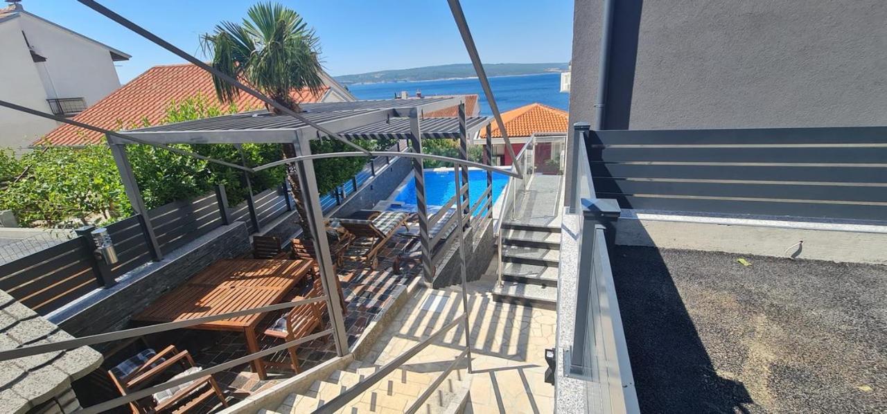 Apartments Blazevic, Heated Pool&Jacuzzi Dramalj Luaran gambar